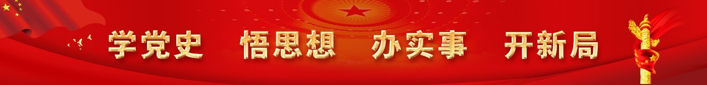 学党史　悟思想　办实事　开新局